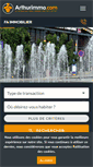 Mobile Screenshot of fa-immobilier.com